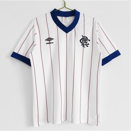 Fotballdrakt Wolverhampton Wanderers Retro Bortetrøye 1982-1983 Kortermet